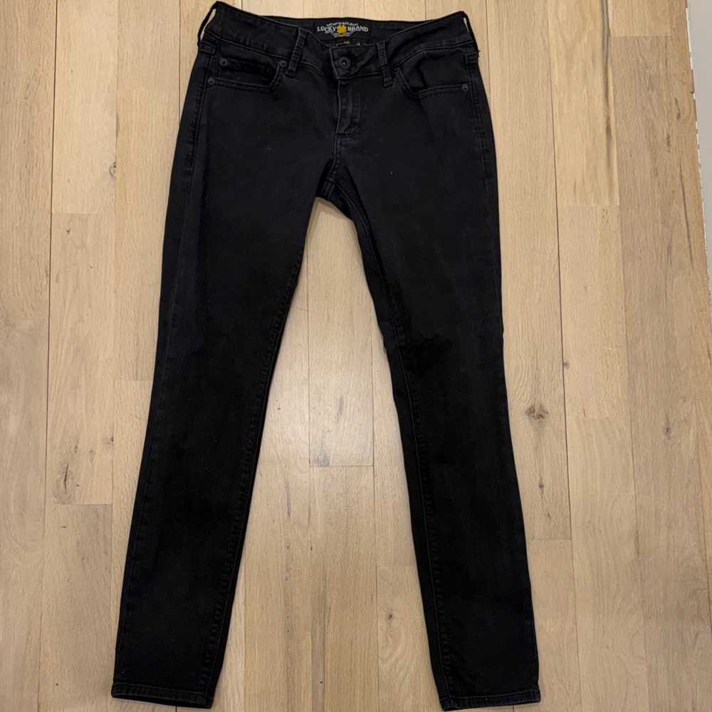 Lucky Brand Women's Black Skinny Jeans